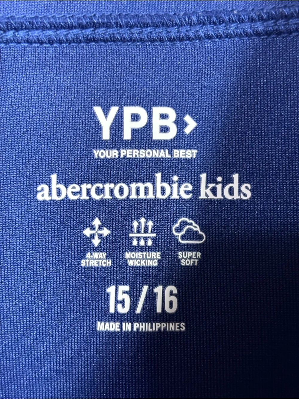 Abercrombie KidsYPB Neoknit Hoodie and Joggers Set 17/18 Top 15/16 Bottom Blue